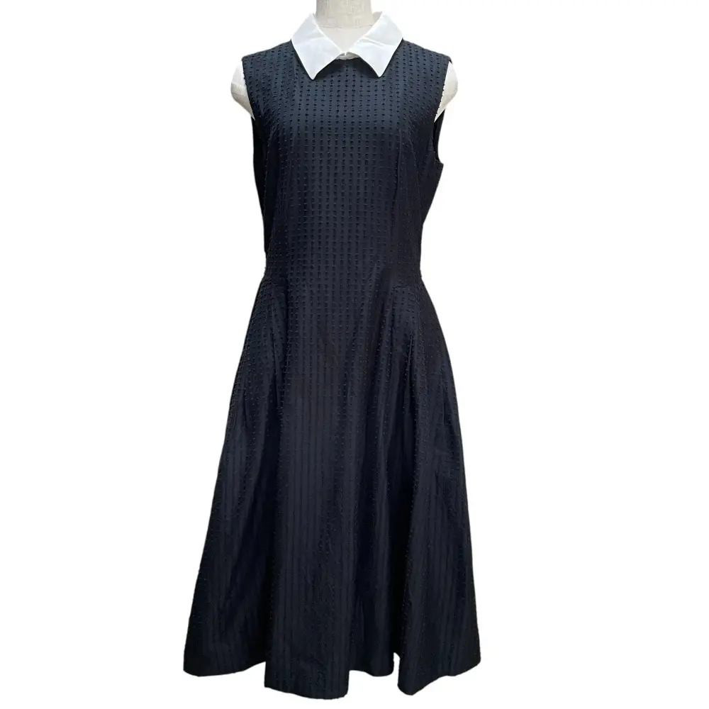 クリーニング済 FOXEY フォクシー ウィステリア ワンピース 41861 サイズ42 ブラック