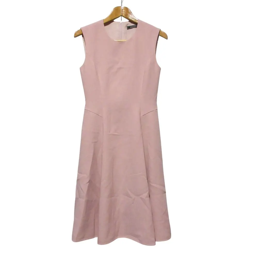 FOXEY フォクシー グラッセ スリーブレス ドレス フレア ワンピース 40877 サイズ40 ピンク