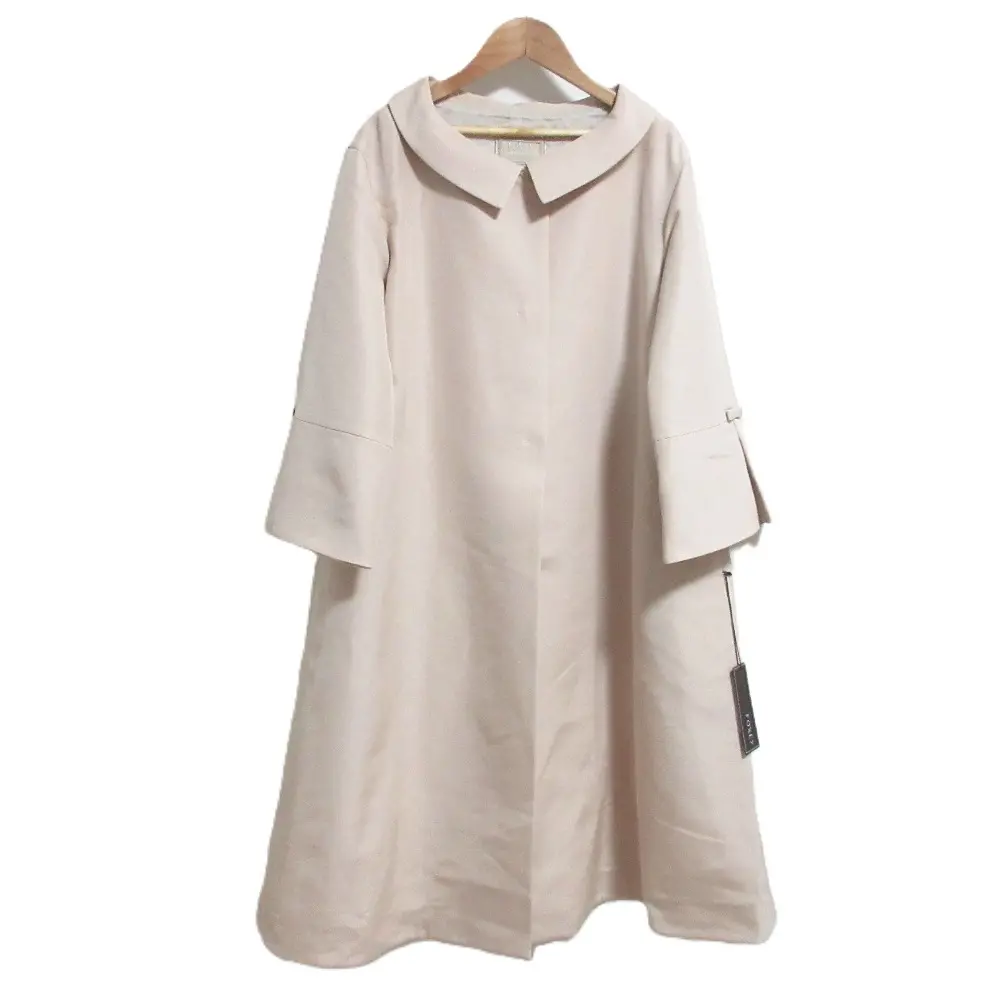 FOXEY フォクシー 2025年製 Lady Luxe リボン ウールシルクコート 45025 サイズ38 ピンク