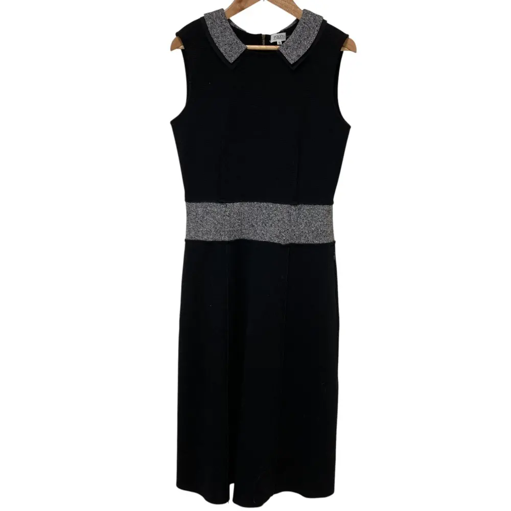 FOXEY フォクシー ニット ノースリーブワンピース サイズ40 ブラック