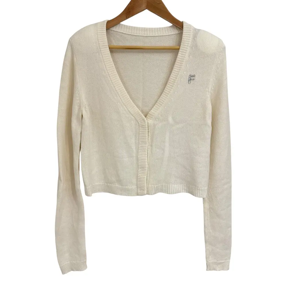 FOXEY フォクシー 2023年モデル Amadeus Cardigan カシミヤ100％ ショート丈 ニット カーディガン 43214 サイズ38 アイボリー