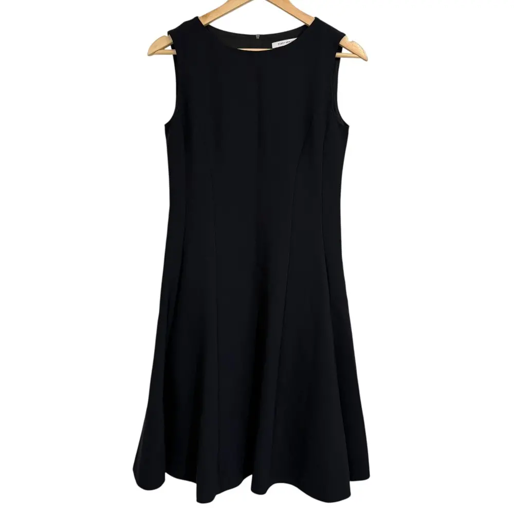 25SS FOXEY NEW YORK フォクシー ニューヨーク Dress Daily Flare ロング丈 ノースリーブ ワンピース 45130 38 ネイビー