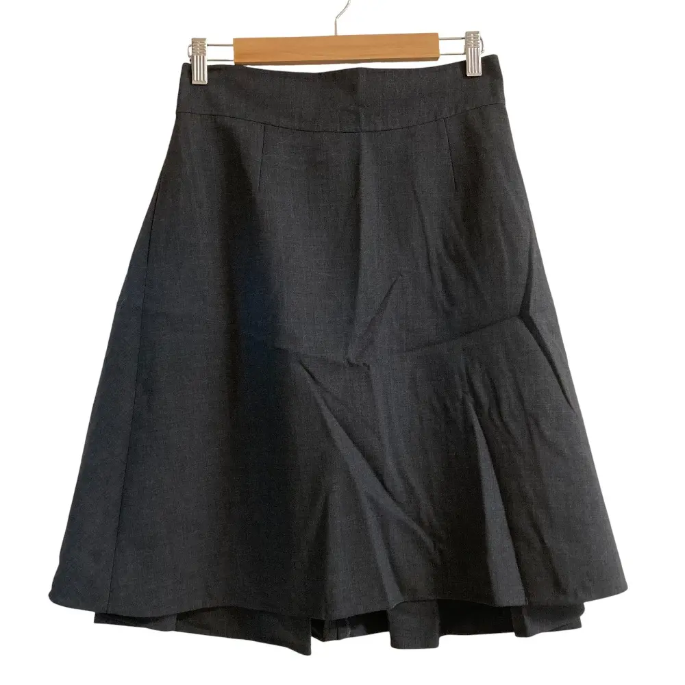 FOXEY フォクシー バックプリーツスカート 26850 サイズ42 グレー
