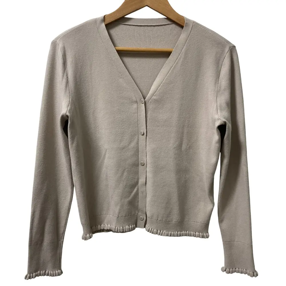 FOXEY フォクシー Amelie Cardigan カーディガン 42757 サイズ40 ベージュ