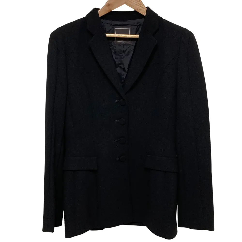 FOXEY フォクシー シングル テーラードジャケット 30401 サイズ40 ブラック