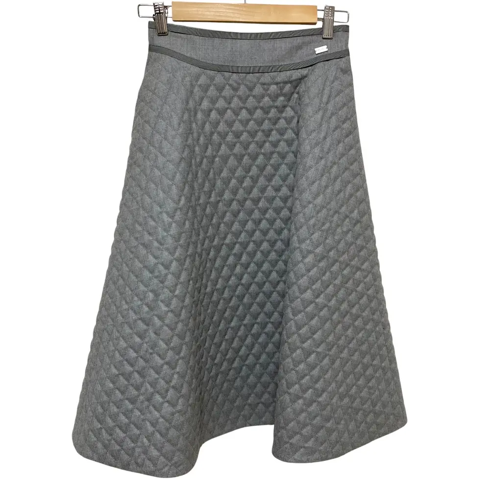 フォクシー　スカート40 美品 FOXEY フォクシー カンパニュラ キルティングスカート 31747 38