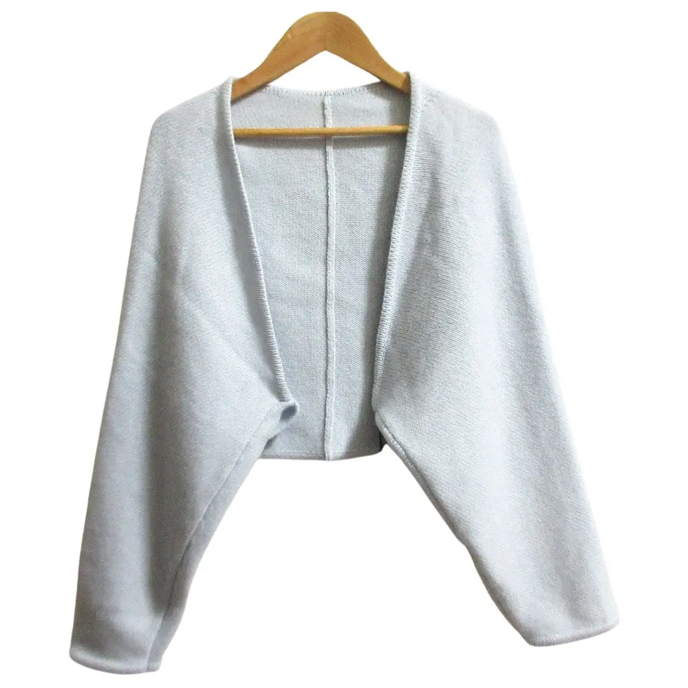 FOXEY フォクシー Chaton カシミヤ ニットボレロ 38524 サイズF スノーブルー