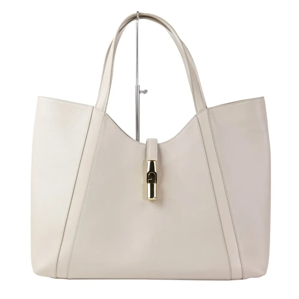 FURLA フルラ Goccia ゴッチャ ハンドバッグ トートバッグ WB01498 L vaniglia グレージュ