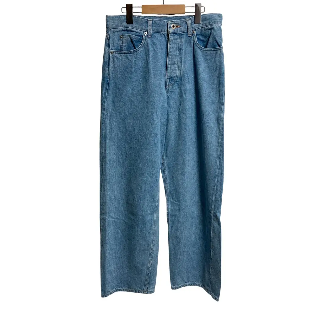 23AW GALERIE VIE ギャルリーヴィー トゥモローランド セルヴィッチデニム ストレートパンツ ジーンズ サイズ36 ライトブルーの買取実績【2025年8月買取】