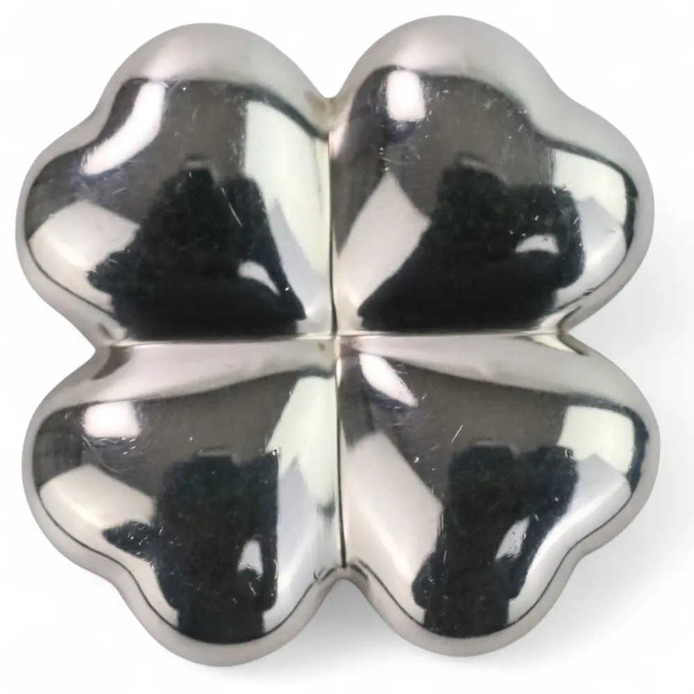 Georg Jensen ジョージジェンセン 387 クローバーモチーフブローチ SV925 シルバー