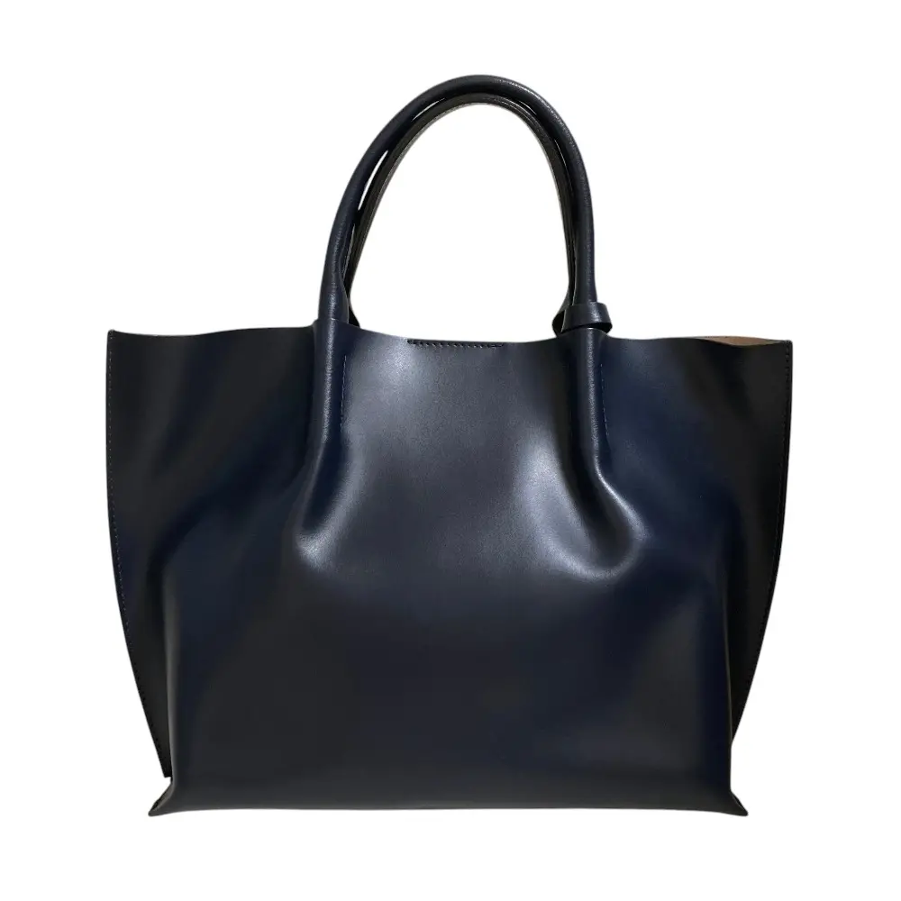 GIANNI CHIARINI ジャンニキアリーニ TWENTY レザー 2WAY トートバッグ ショルダーバッグ ネイビーの買取実績【2026年4月買取】