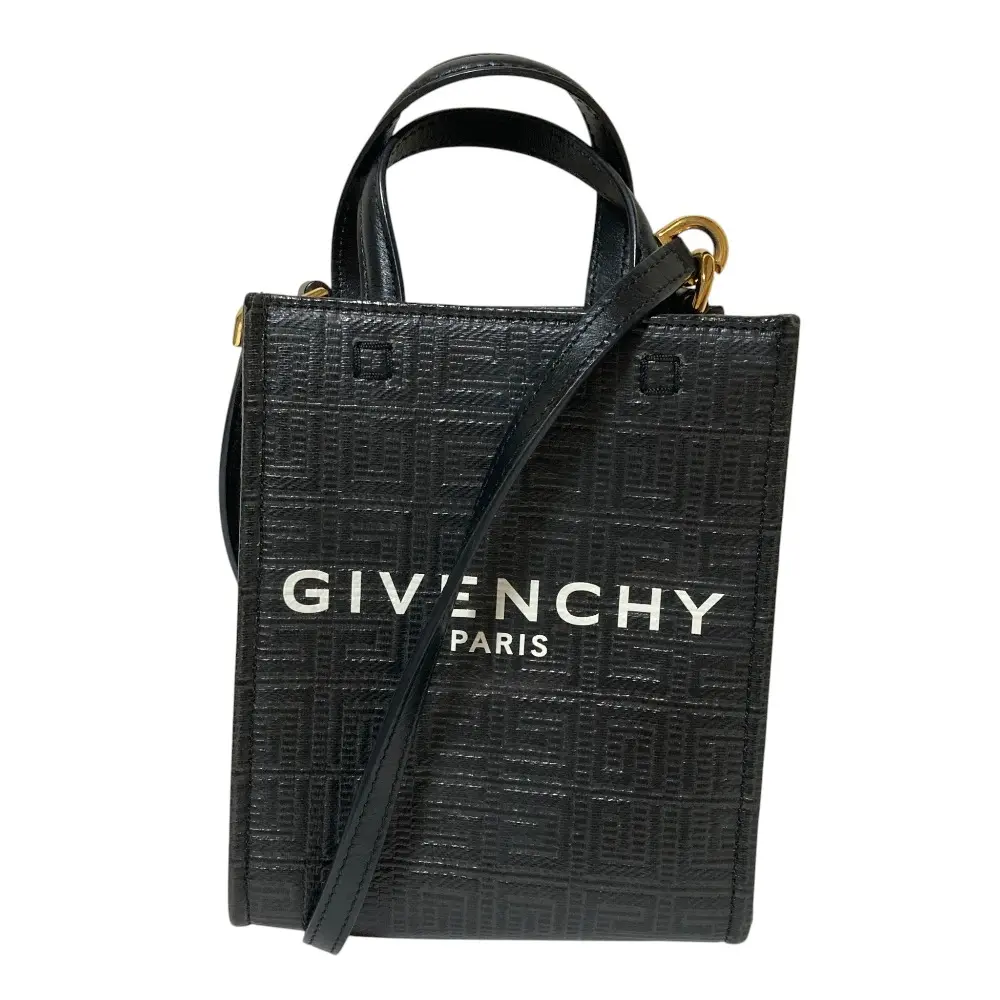 GIVENCHY ジバンシィ ミニバーティカル G-Tote ショルダー トートバッグ KUH0282 ブラック