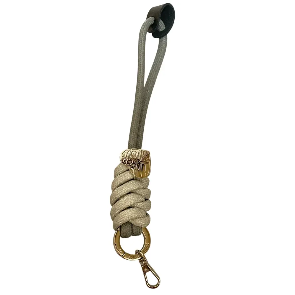 GOLDEN GOOSE ゴールデングース コード バッグチャーム キーリング キーホルダー アクセサリー シルバー系