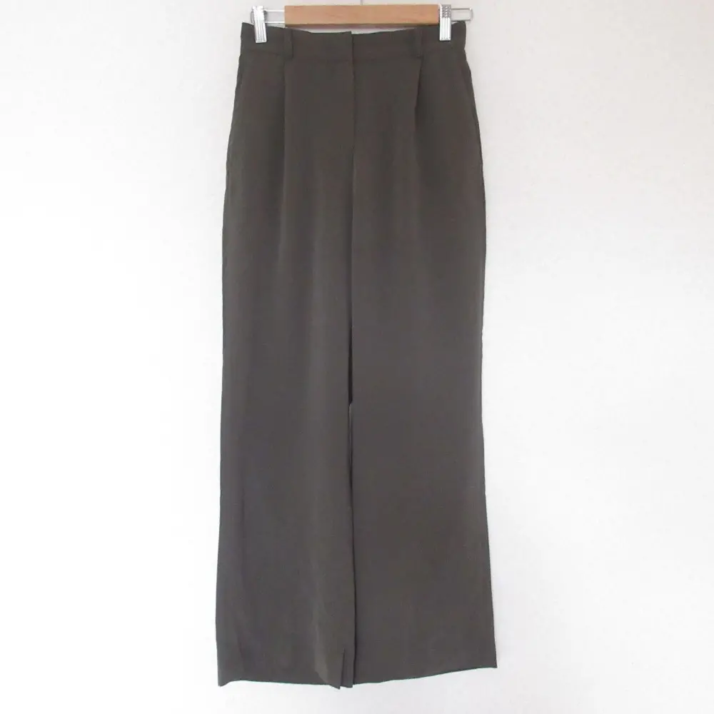 GOOD GRIEF! グッドグリーフ アパルトモン取り扱い Wide Pants イージー タック ワイドパンツ スラックス S カーキ系