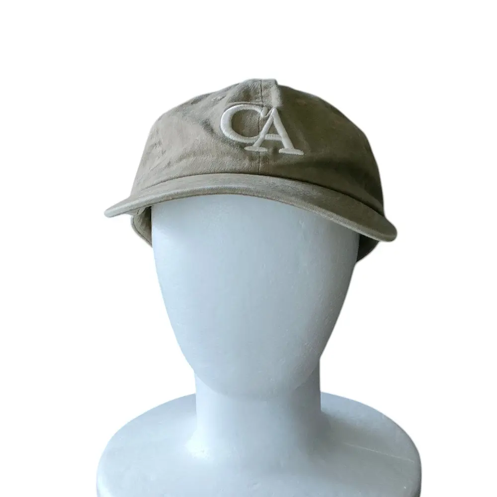 23AW Good GRIEF! グッドグリーフ アパルトモン取り扱い CA WASHED CAP ロゴ刺繍 キャップ 帽子 ベージュ