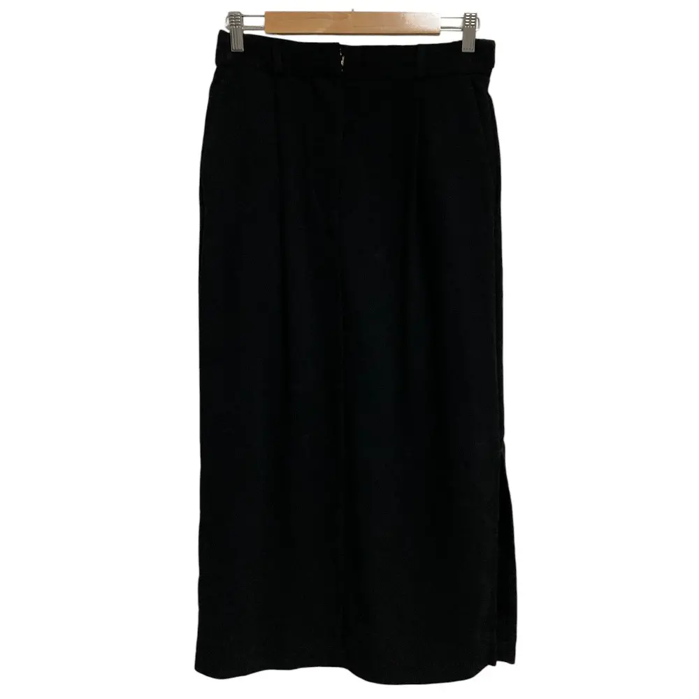 GOOD GRIEF! グッドグリーフ アパルトモン取り扱い I LINE SKIRT サイドスリット タイト ロングスカート S ブラック