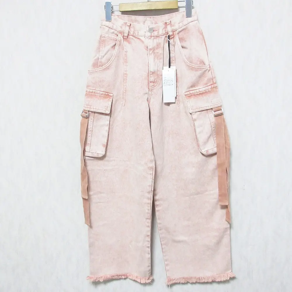 Grace Class グレースクラス グレースコンチネンタル 24SS コークンデニムカーゴパンツ 0224111080 36 ピンク