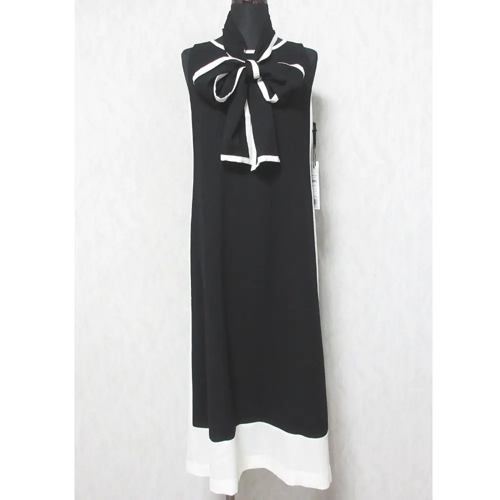 24SS Grace Class グレースクラス グレースコンチネンタル バイカラーフレームドレス ロングワンピース 0224235073 36 ブラック