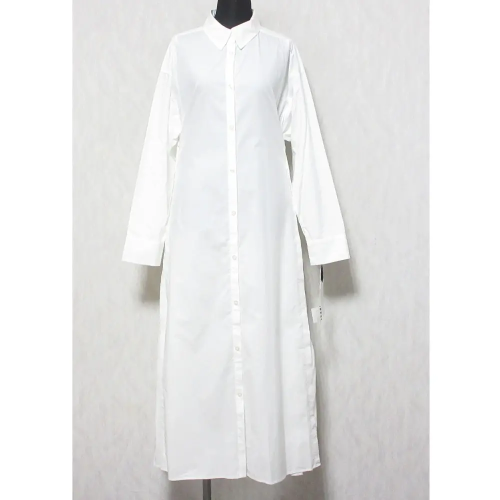 23AW Grace Class グレースクラス グレースコンチネンタル サイドティアードシャツワンピース 0223331114 36 ホワイト