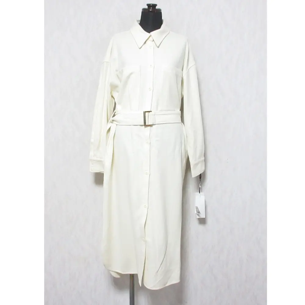 23AW Grace Class グレースクラス ウールロングシャツドレス ワンピース 0223431006 36 キナリ