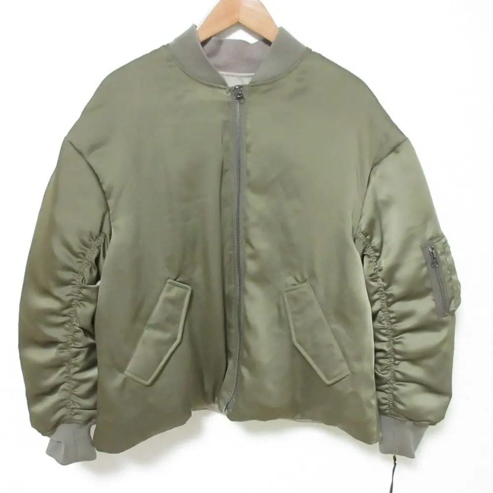 23AW Grace Class グレースクラス リバーシブルミリタリージャケット 中綿 パデッドジャケット オーバーサイズ 36 カーキ