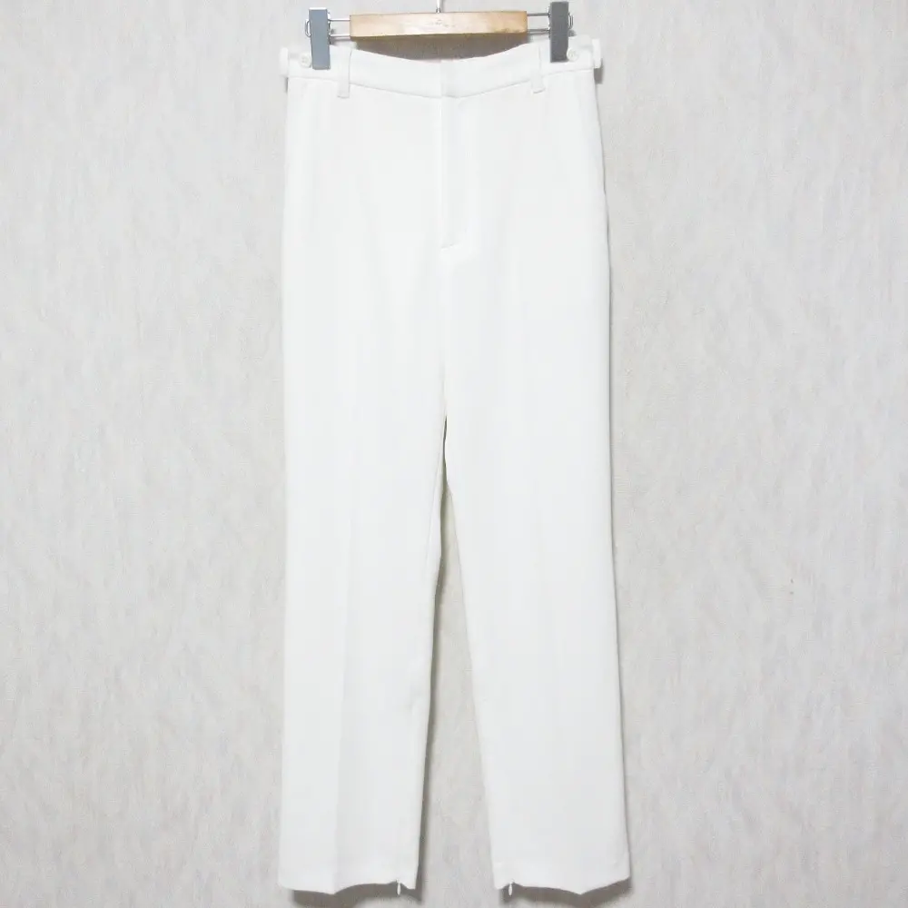 24SS Grace Class グレースクラス グレースコンチネンタル ダブルクロススリムパンツ スラックス 0224211075 36 ホワイト