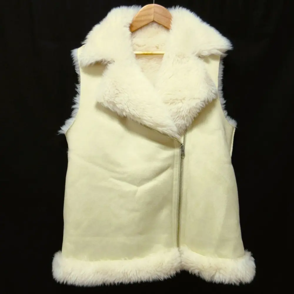 23AW GRACE CLASS グレースクラス ボアリバーシブルジレ フェイクスエード ベスト ジャケット 0223357163 36 キナリ