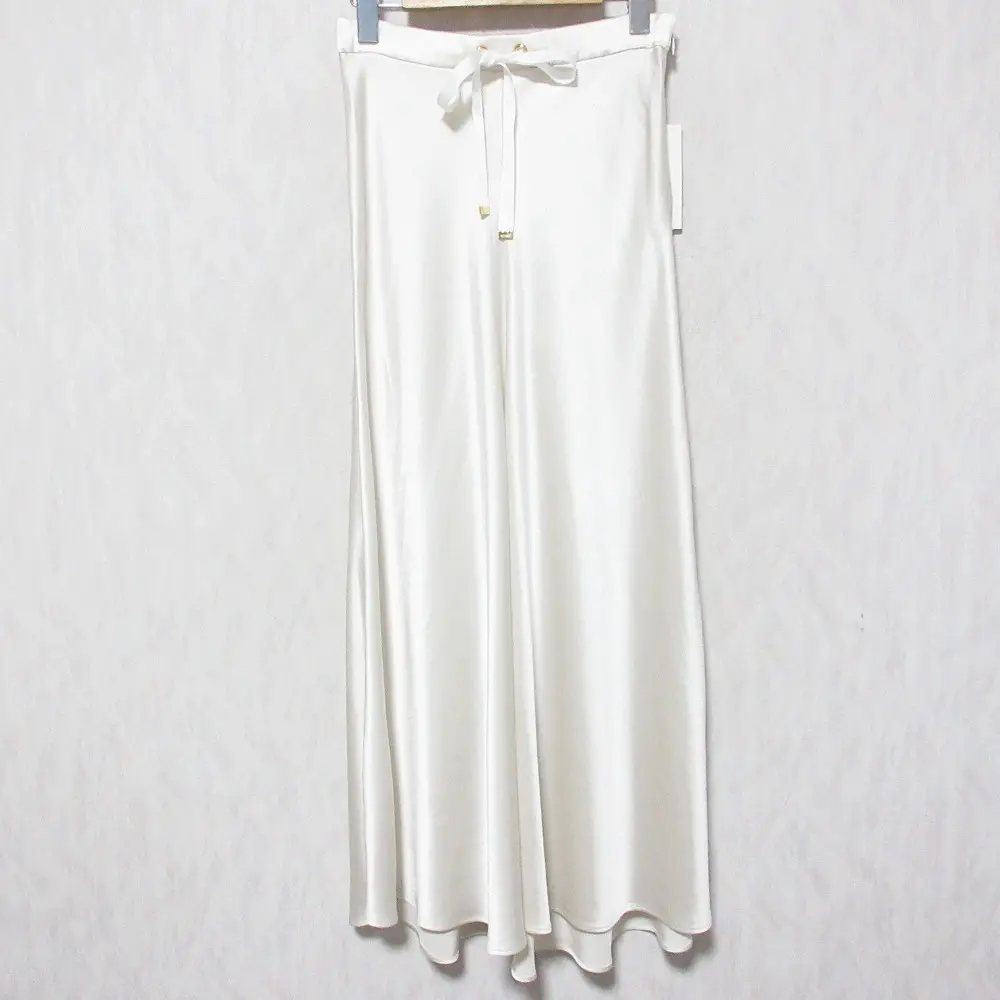 24SS Grace Class グレースクラス グレースコンチネンタル サテンバイアスロングスカート 0224121154 36 キナリ