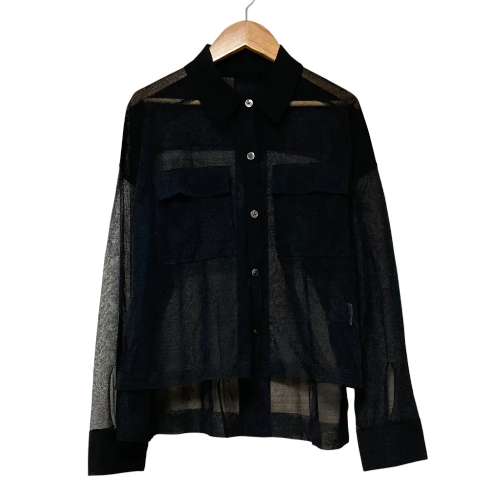 24SS Grace Class グレースクラス ニットシアーシャツ ブラウス 0224143101 サイズ36 ブラックの買取実績【2025年8月買取】