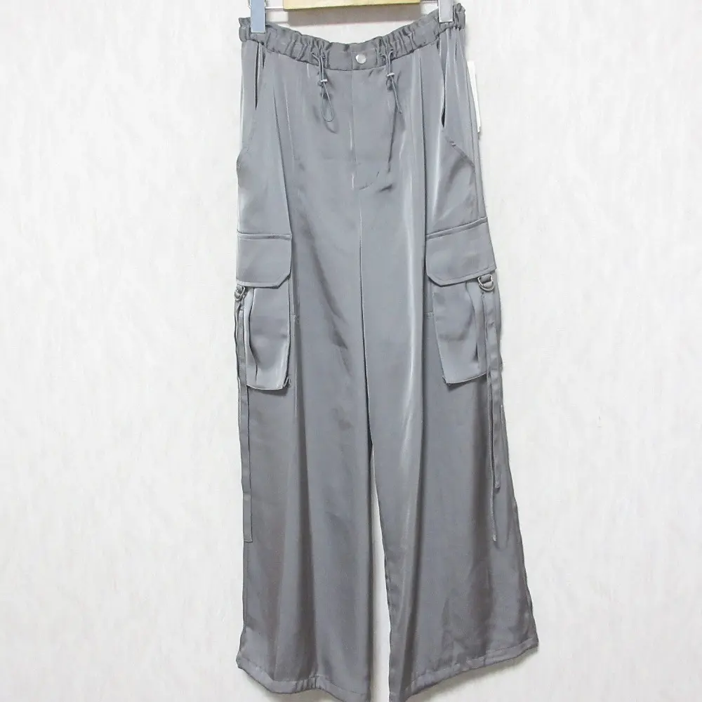 24AW GRACE CONTINENTAL グレースコンチネンタル サテンカーゴパンツ