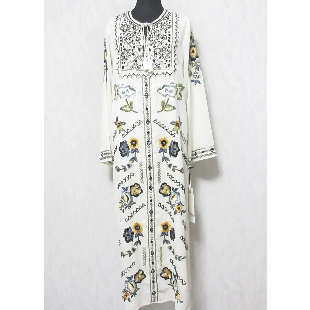 23AW GRACE CONTINENTAL グレースコンチネンタル キカフラワーロングワンピース ドレス 0123331074 36 キナリ