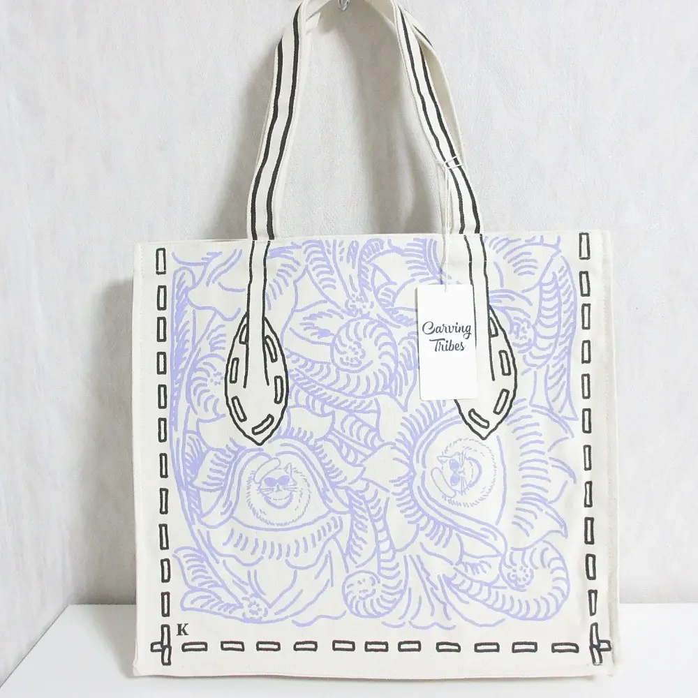 訳アリ 24AW CARVING TRIBES カービングトライブス グレースコンチネンタル 10thトートバッグ 0424382506 キナリ