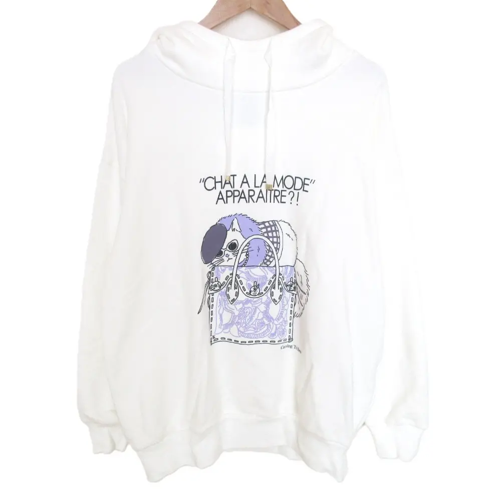 24AW GRACE CONTINENTAL グレースコンチネンタル アニバーサリー フーディ パーカー 36 ホワイト