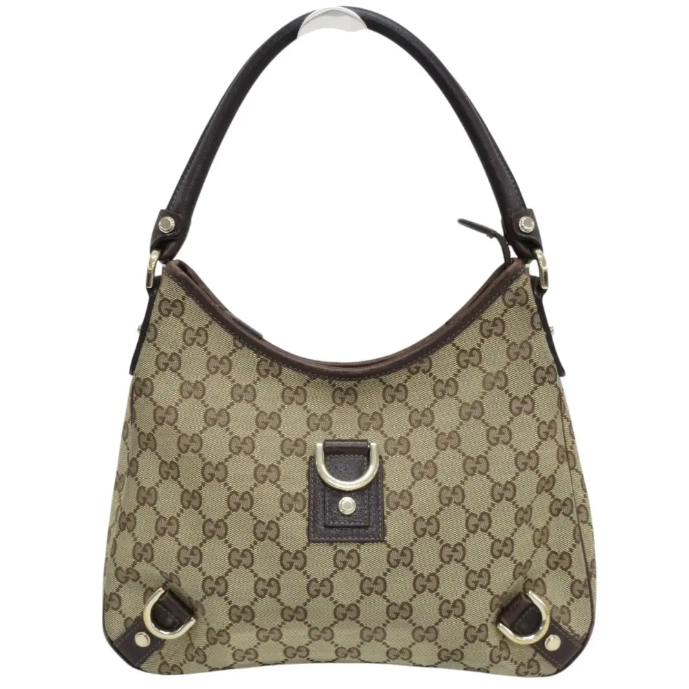 GUCCI グッチ GGキャンバス ワンショルダーバッグ 130738 ブラウン