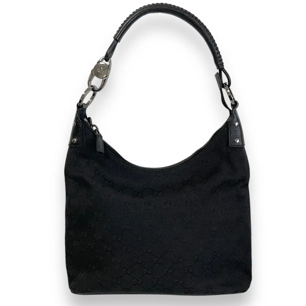 GUCCI グッチ GGキャンバス ハンドバッグ ワンショルダーバッグ 115003-203419 ブラック