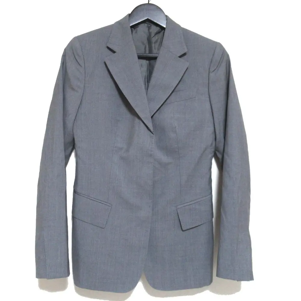 GUCCI グッチ トムフォード期 1999年製 ヴィンテージ ウール シルクブレンド 比翼 テーラードジャケット 38サイズ グレー