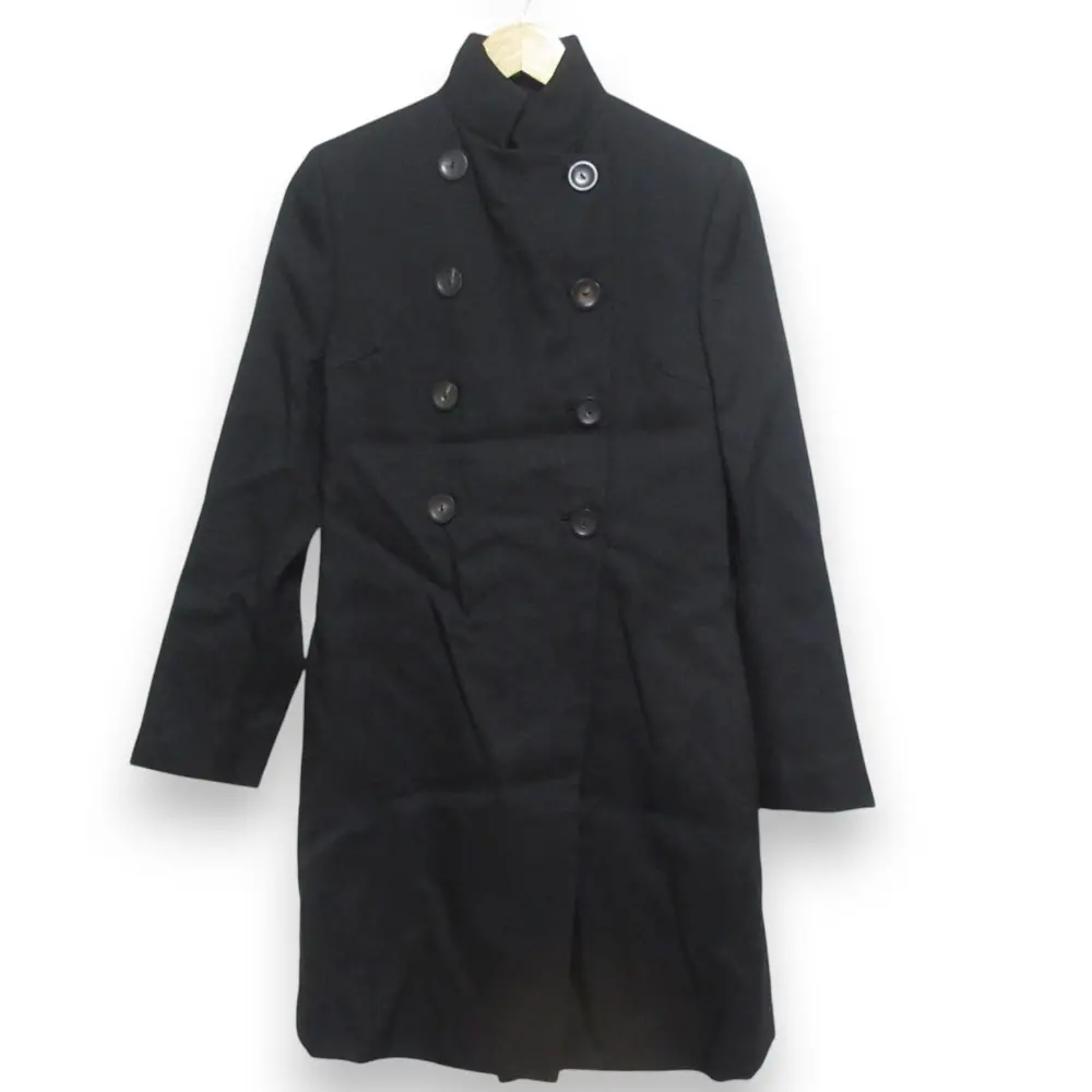 GUCCI グッチ トムフォード期 ウールブレンド ダブルボタン スタンドカラーコート サイズ40 ブラック