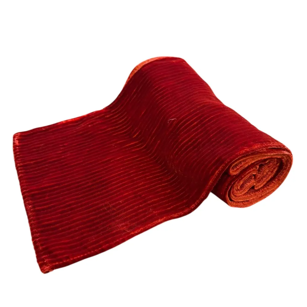 GUCCI グッチ トムフォード期 シルクブレンド ベロアストール オレンジ