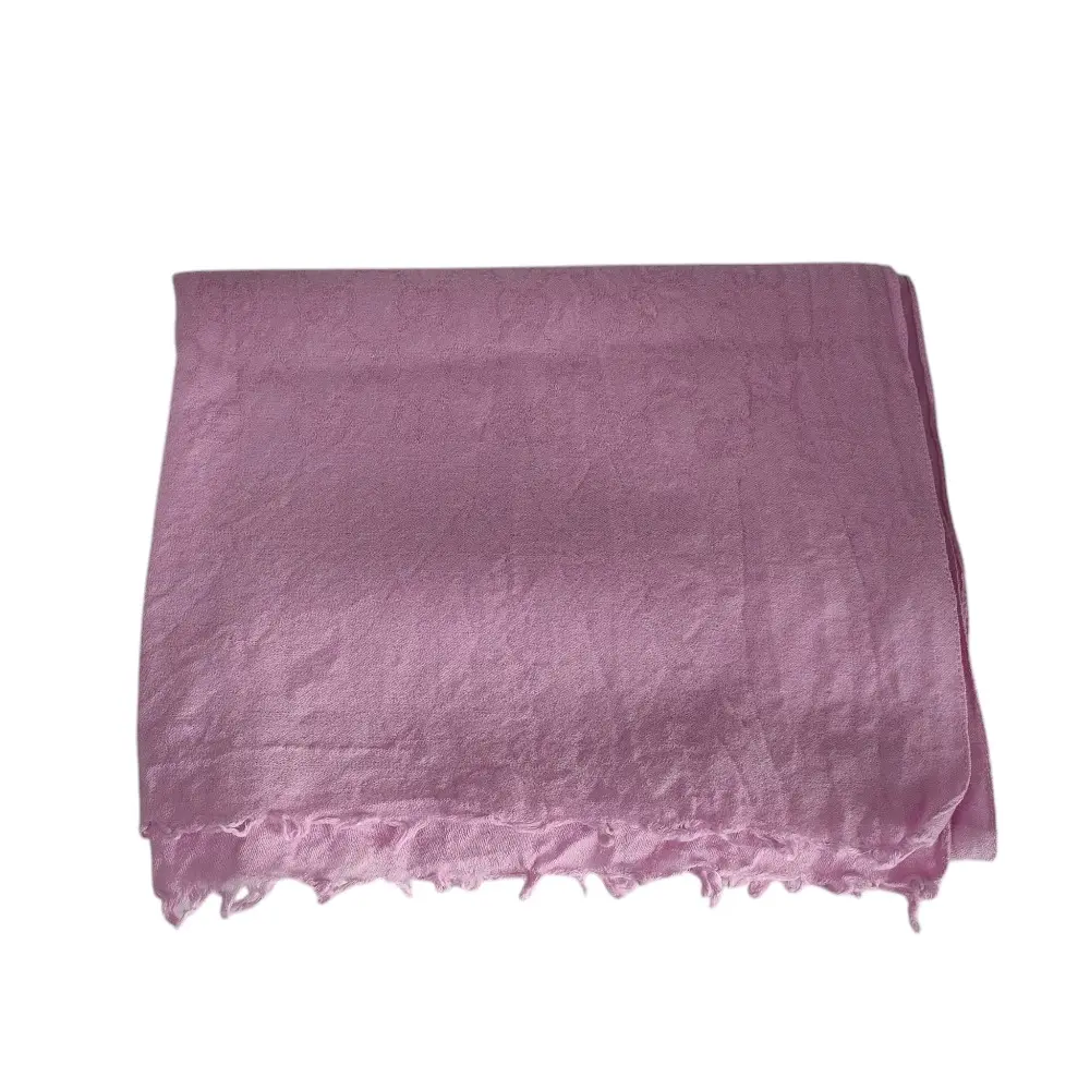 GUCCI グッチ GG柄 フリンジ ストール ショール マフラー ピンク