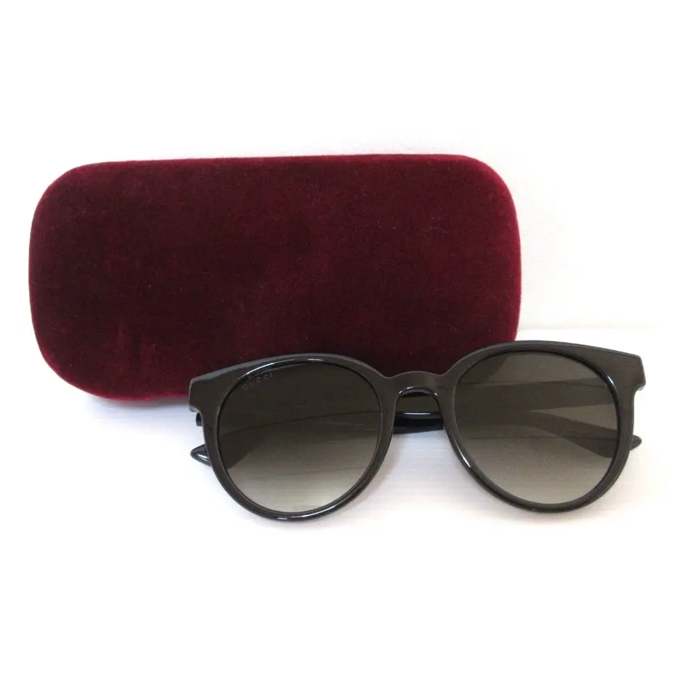 GUCCI グッチ アジアンフィット サイドロゴ サングラス アイウェア GG0638SK ブラック
