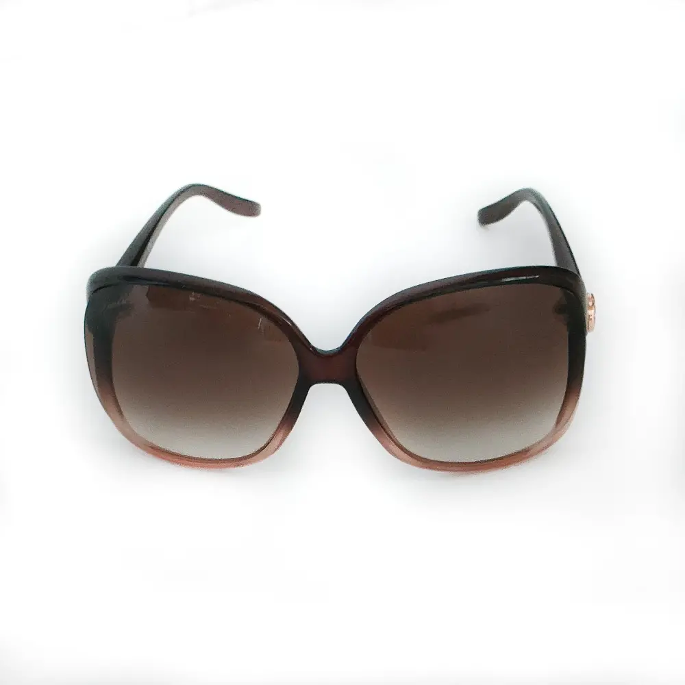 GUCCI グッチ ハート セルフレーム グラデーション ビッグシェイプ サングラス 眼鏡 アイウェア GG3500/S 60□14-120 ブラウン