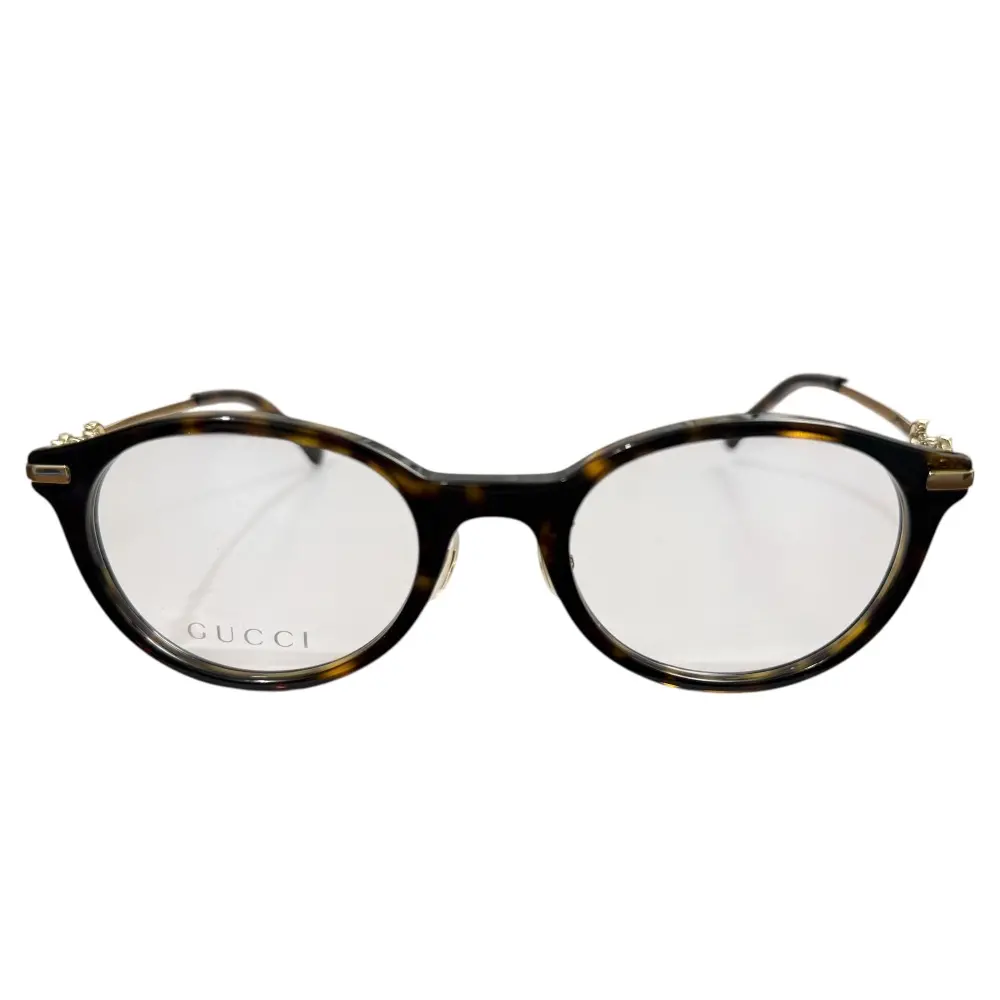 GUCCI グッチ べっこう柄フレーム メガネ GG1904OJ ブラウン系×ゴールドカラー