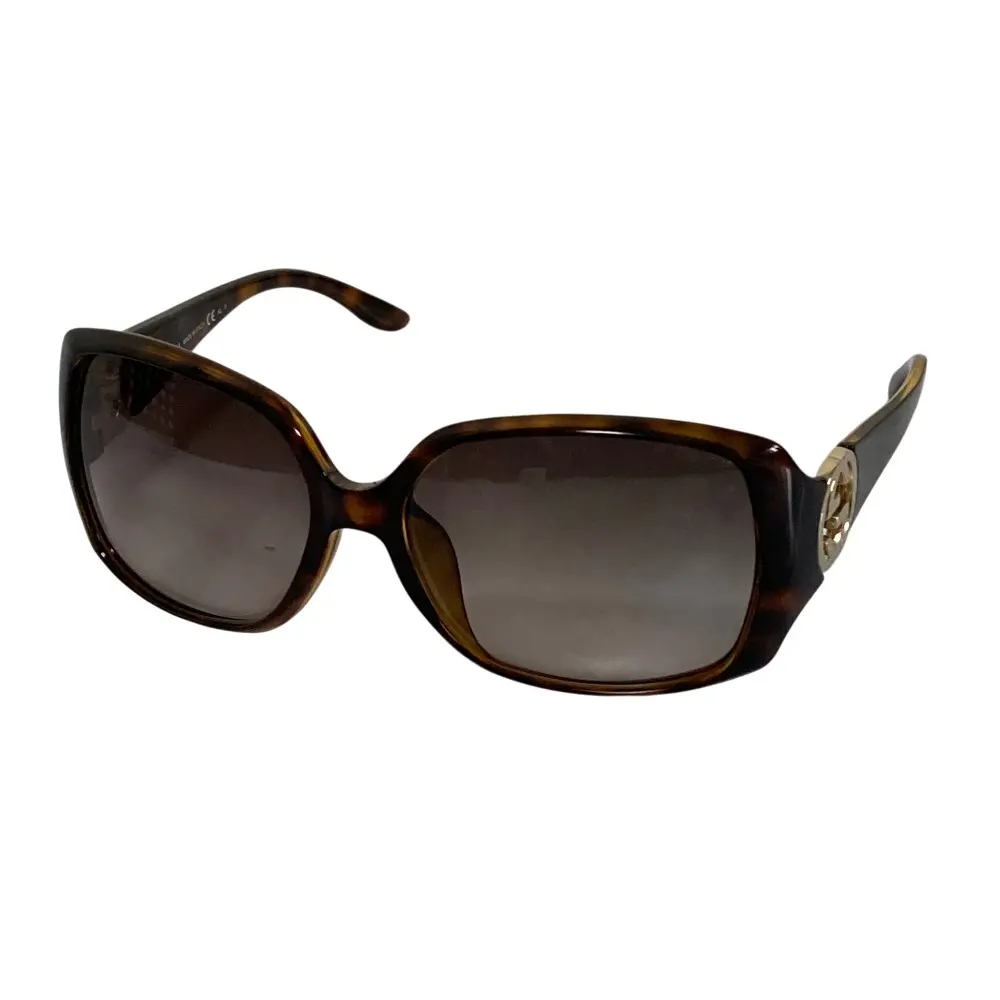 GUCCI グッチ べっ甲調 サングラス インターロッキングG GG3520/F/S 59□16 130 ブラウン