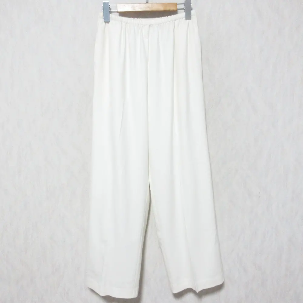 gypsohila ジプソフィア Relaxy Slacks イージーパンツ GPB-311 サイズ34 ホワイト