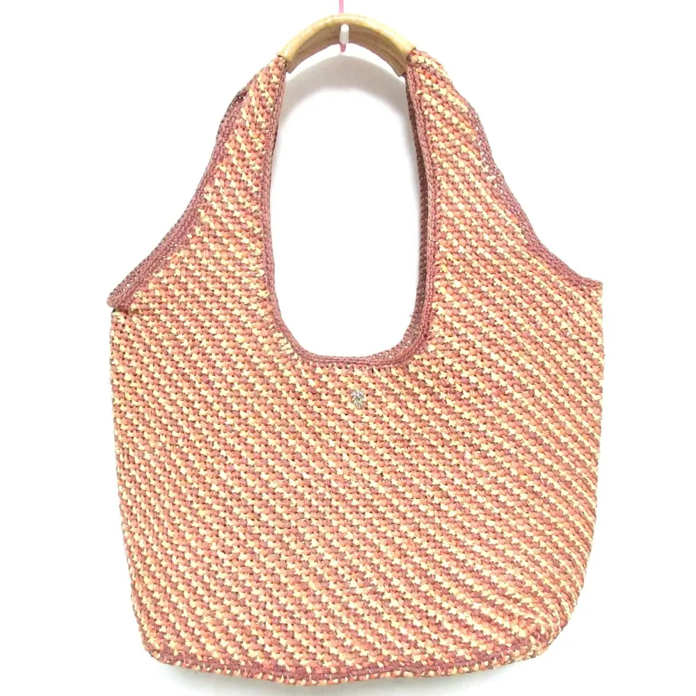 HELEN KAMINSKI ヘレンカミンスキー ラフィア トートバッグ ハンドバッグ マルチカラー