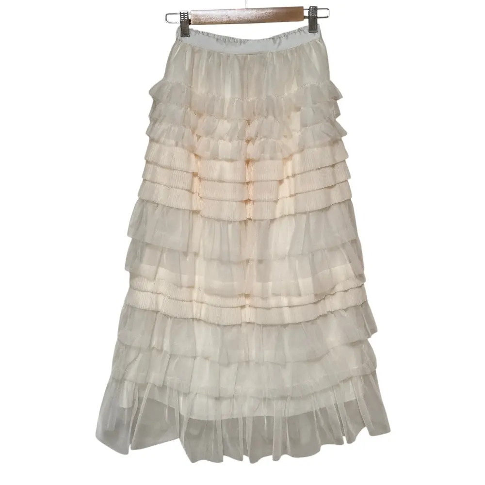 Her lip to ハーリップトゥ Loved one Tulle Skirt ロング チュールスカート 1264304020 サイズS アイボリー