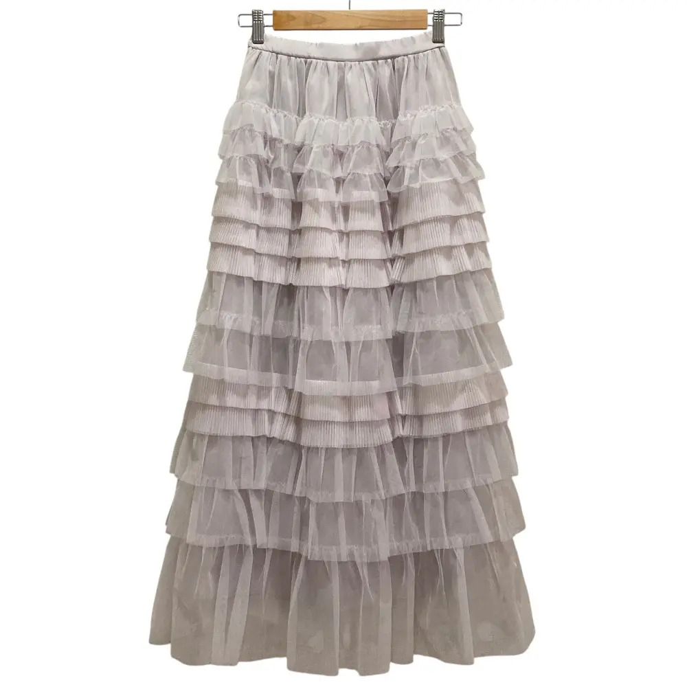 Her lip to ハーリップトゥ Loved one Tulle Skirt ロング チュールスカート 1264304020 サイズS mauve pink ピンク