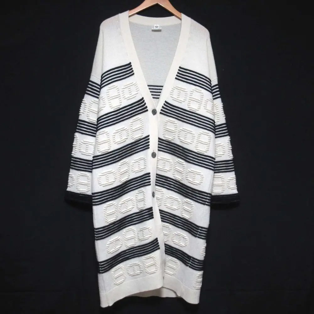 HERMES エルメス カシミヤ100％ マルジェラ期 セリエボタン ハイゲージ