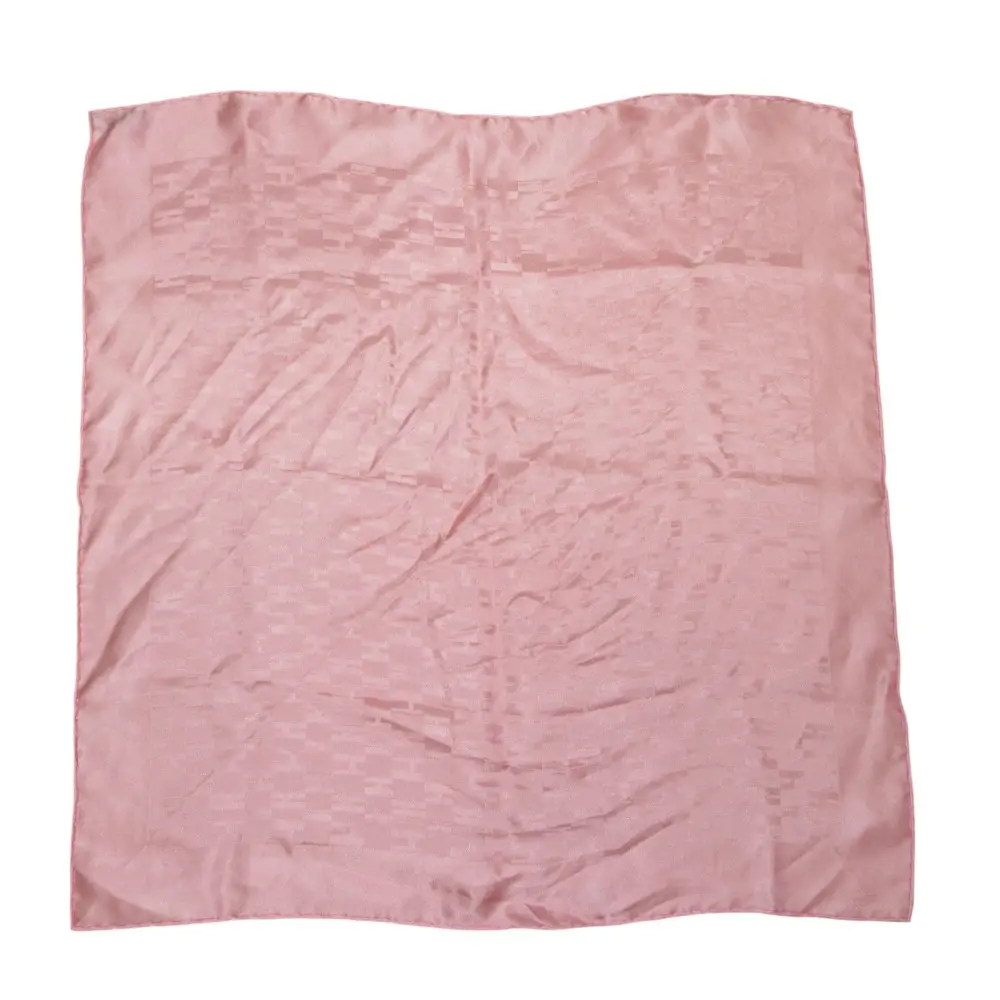 HERMES エルメス グランH プチカレ シルク スカーフ ライトピンク