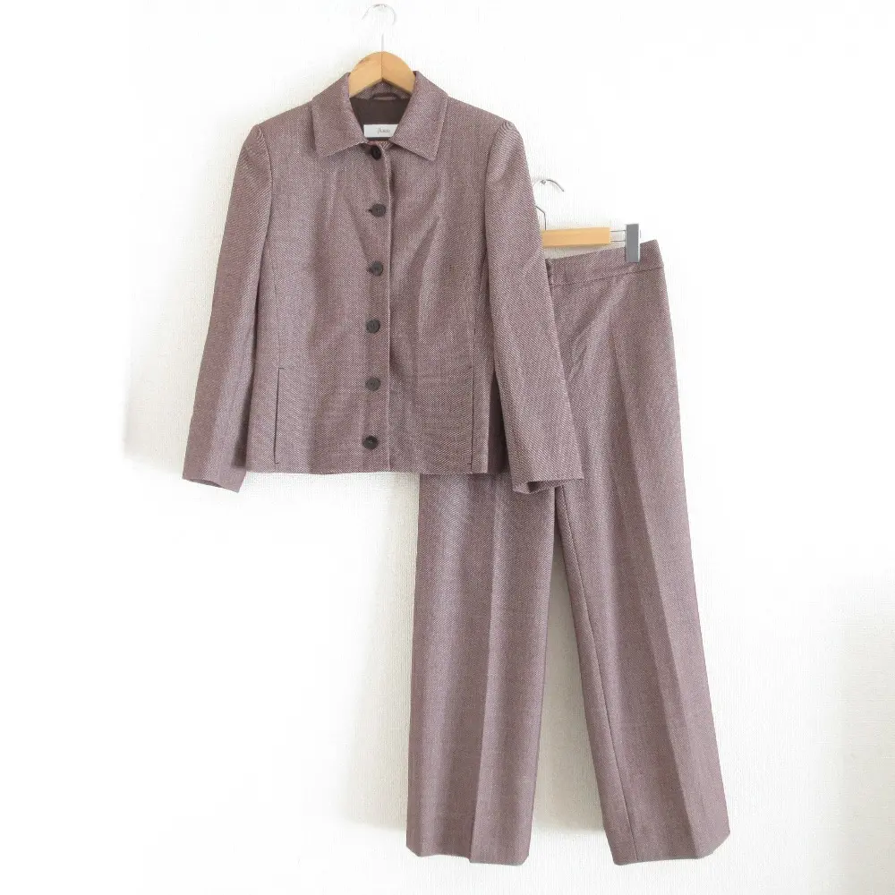 HERNO ヘルノ ストレッチ シングルジャケット＋パンツ スラックス セットアップ スーツ 40 ブラウンの買取実績【2024年9月買取】
